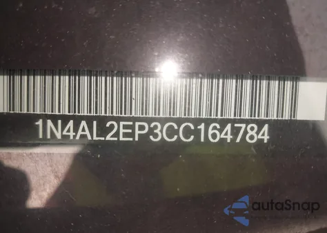 2012 Nissan Altima 2.5 S из США, поврежденный, VIN 1N4AL2EP3CC164784